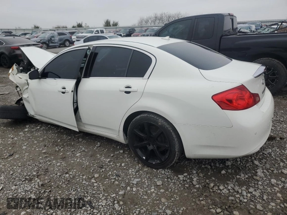 2013 Infiniti G37 Journey with VIN JN1CV6AP7DM305834, listed as a Copart auction lot 79284154 with 135,903 mi miles and Salvage title. Bid and sale history available at DreamBid. Image 2.