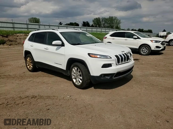 2016 Jeep Cherokee Limited с VIN 1C4PJMDS5GW220353, выставлен на аукционе Copart как лот 56194595 с пробегом 92 567 миль миль и Списание • Salvage title. История ставок и продаж доступна на DreamBid. Изображение 14.