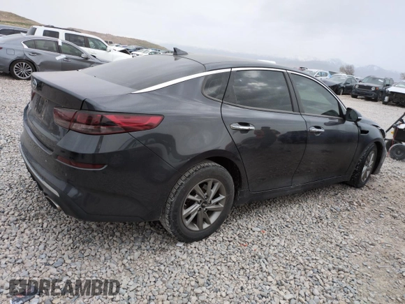 2019 Kia Optima LX z VIN 5XXGT4L31KG320187, wystawiony jako Copart lot #50750805 z przebiegiem Nie podano mil oraz Szkoda całkowita • Salvage title. Historia ofert i sprzedaży dostępna na DreamBid. Obrazek 3.