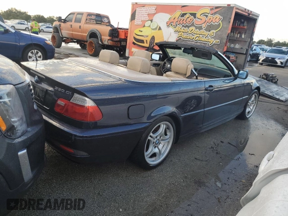 2006 BMW 3 Series 330Ci with VIN WBABW53406PZ41934, listed as a Copart auction lot 74346994 with Not Provided miles and Salvage Title. Bid and sale history available at DreamBid. Image 3.