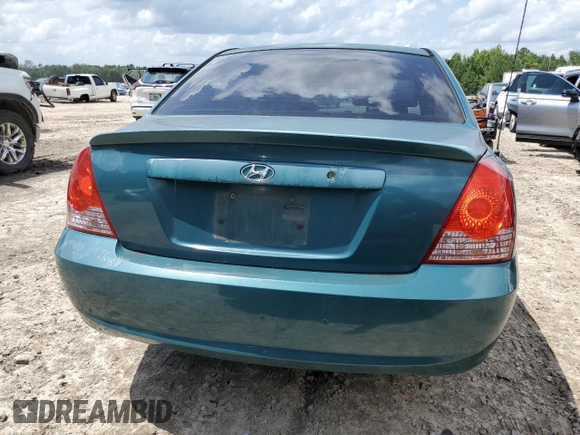 2006 Hyundai Elantra GLS with VIN KMHDN46DX6U243980, listed as a Copart auction lot 60692605 with 144,309 mi miles and Clean title. Bid and sale history available at DreamBid. Image 6.