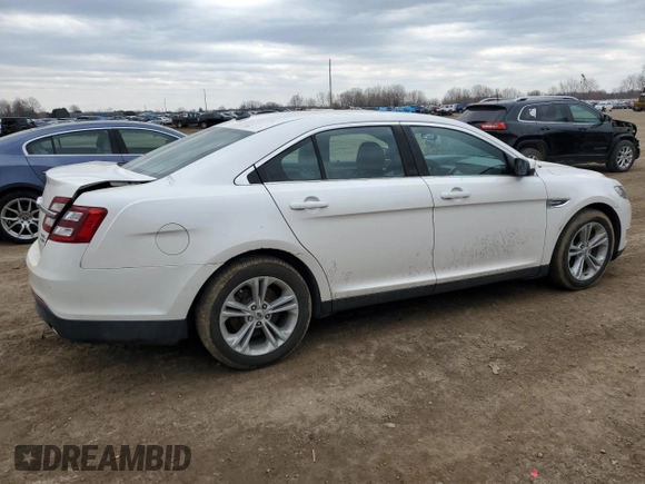 2015 Ford Taurus SEL with VIN 1FAHP2H8XFG172157, listed as a Copart auction lot 49963615 with 158,946 mi miles and Clean Title. Bid and sale history available at carsss.com. Image 3.