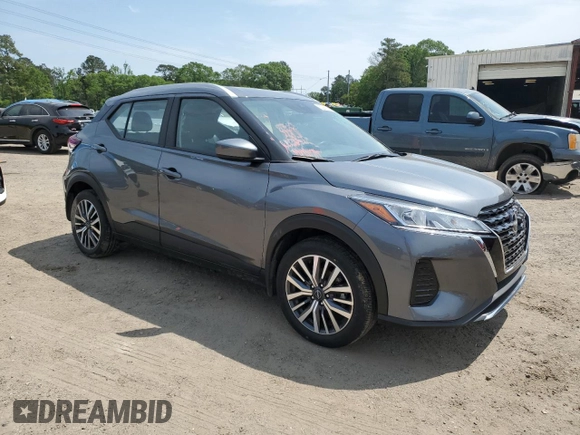 2023 Nissan Kicks SV with VIN 3N1CP5CV7PL498968, listed as a Copart auction lot 52902295 with 10,112 mi miles and Salvage Title. Bid and sale history available at DreamBid. Image 4.