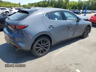 2022 Mazda 3 Premium with VIN JM1BPBML8N1510554, listed as a Copart auction lot 59530005 with 89,140 mi miles and Salvage title. Bid and sale history available at DreamBid. Image 3.