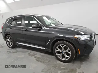 2024 BMW X3 sDrive30i with VIN 5UX43DP0XR9X11878, listed as a Copart auction lot 49742675 with 24,951 mi miles and Clean Title. Bid and sale history available at DreamBid. Image 4.