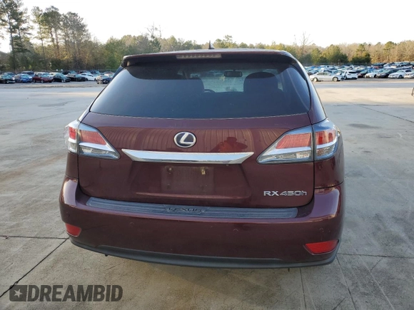 2015 Lexus RX 450h with VIN 2T2ZB1BA0FC001074, listed as a Copart auction lot 88503295 with 188,053 mi miles and Salvage Title. Bid and sale history available at DreamBid. Image 6.