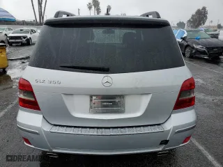 2011 Mercedes-Benz GLK-Class GLK 350 with VIN WDCGG5GB8BF701345, listed as a Copart auction lot 43953785 with 57,556 mi miles and Salvage Title. Bid and sale history available at carsss.com. Image 6.
