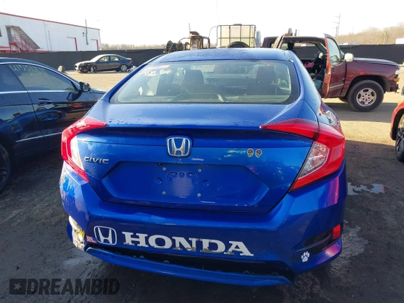2020 Honda Civic LX with VIN 2HGFC2F6XLH536934, listed as a IAAI auction lot 41413070 with 62,773 mi miles and . Bid and sale history available at DreamBid. Image 16.