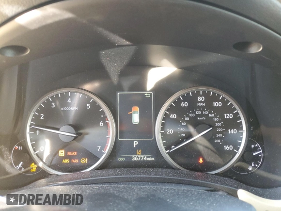 2019 Lexus NX with VIN JTJBARBZ7K2193323, listed as a Copart auction lot 48396735 with 36,774 mi miles and Salvage Title. Bid and sale history available at carsss.com. Image 9.