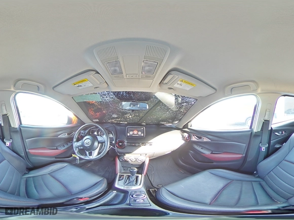 2017 Mazda CX-3 Touring with VIN JM1DKFC71H0141369, listed as a Copart auction lot 44704115 with 83,410 mi miles and Salvage Title. Bid and sale history available at carsss.com. Image 13.