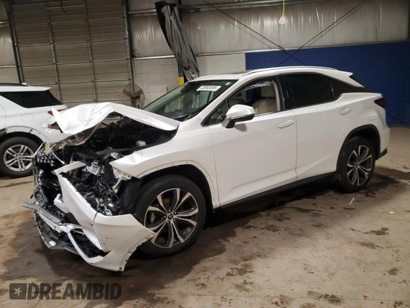 2020 Lexus RX with VIN 2T2HZMDA1LC228727, listed as a Copart auction lot 52882055 with 8,730 mi miles and Salvage Title. Bid and sale history available at carsss.com. Image 1.