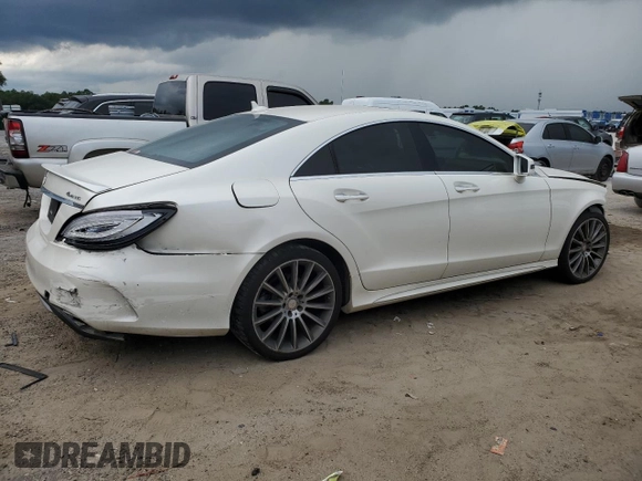 2016 Mercedes-Benz CLS with VIN WDDLJ6HB2GA182345, listed as a Copart auction lot 66427374 with 128,151 mi miles and Non Repairable. Bid and sale history available at carsss.com. Image 3.