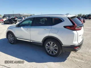 2022 Honda CR-V Touring with VIN 7FARW2H99NE053765, listed as a Copart auction lot 48046925 with 27,085 mi miles and Salvage Title. Bid and sale history available at carsss.com. Image 2.