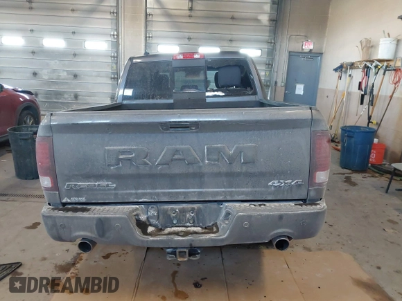 2018 Ram 1500 Rebel with VIN 1C6RR7YT1JS234777, listed as a IAAI auction lot 41409525 with 119,497 mi miles. Bid and sale history available at carsss.com. Image 16.