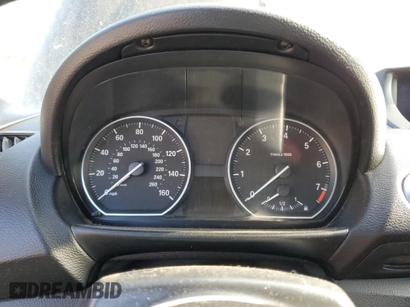 2010 BMW 1 Series 128i with VIN WBAUN1C58AVH82133, listed as a Copart auction lot 63510573 with Not provided miles and Salvage title. Bid and sale history available at DreamBid. Image 9.