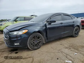 2020 Ford Fusion SE with VIN 3FA6P0HD7LR219884, listed as a Copart auction lot 57802645 with 43,520 mi miles and Salvage title. Bid and sale history available at DreamBid. Image 1.