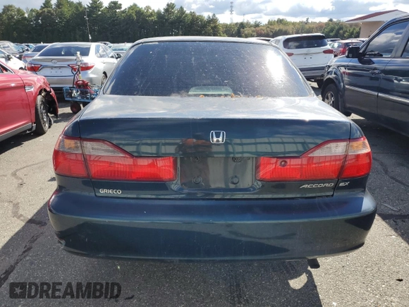 1998 Honda Accord EX z VIN 1HGCG667XWA027839, wystawiony jako Copart lot #59464905 z przebiegiem Nie podano mil oraz Nie do naprawy • Non repairable. Historia ofert i sprzedaży dostępna na DreamBid. Obrazek 6.
