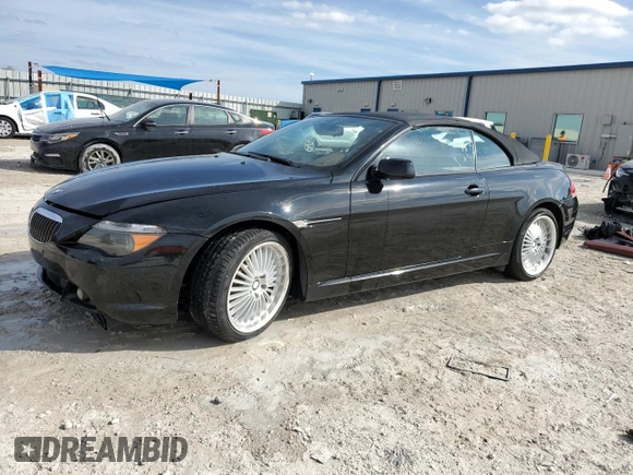 2007 BMW 6 Series 650i z VIN WBAEK13547CN83126, wystawiony jako Copart lot #42952175 z przebiegiem 95 944 mil mil oraz Nie do naprawy • Non repairable. Historia ofert i sprzedaży dostępna na DreamBid. Obrazek 1.