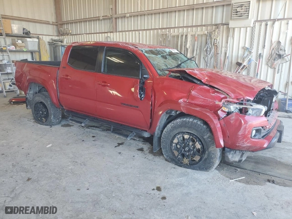 2022 Toyota Tacoma 2WD SR5 with VIN 3TMAZ5CN1NM192161, listed as a Copart auction lot 79884114 with 62,685 mi miles and Salvage Title. Bid and sale history available at carsss.com. Image 4.