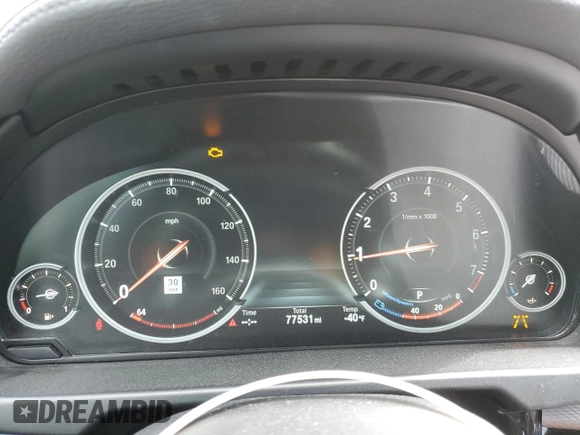 2018 BMW X6 sDrive35i with VIN 5UXKU0C52J0G80569, listed as a Copart auction lot 49991705 with 77,531 mi miles and Salvage Title. Bid and sale history available at carsss.com. Image 9.