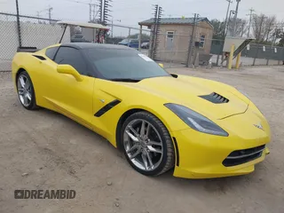 2019 Chevrolet Corvette 3LT with VIN 1G1YF2D74K5108592, listed as a IAAI auction lot 41543924 with 69,513 mi miles. Bid and sale history available at carsss.com. Image 1.