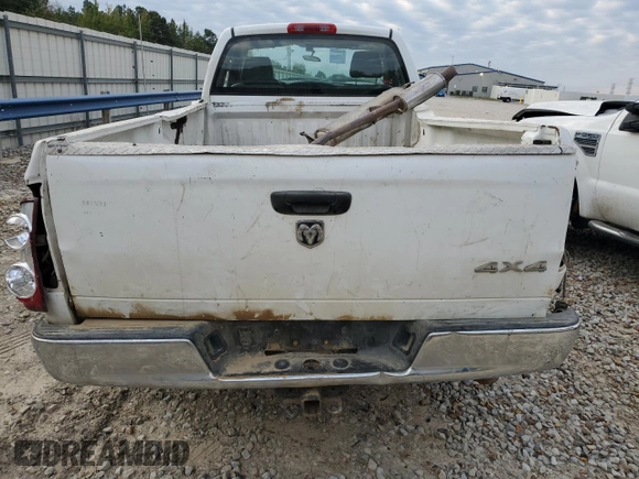 2007 Dodge Ram 2500 ST with VIN 3D7KS26D67G827439, listed as a Copart auction lot 75892414 with 0 mi miles and Non Repairable. Bid and sale history available at carsss.com. Image 6.