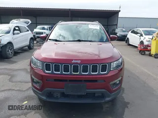 2020 Jeep Compass Latitude with VIN 3C4NJCBB3LT257809, listed as a IAAI auction lot 41736438 with 50,435 mi miles and . Bid and sale history available at DreamBid. Image 12.