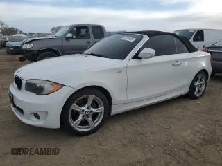 2012 BMW 1 Series 128i with VIN WBAUN1C53CVH84150, listed as a Copart auction lot 47309405 with 102,570 mi miles and Salvage title. Bid and sale history available at DreamBid. Image 1.