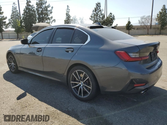 2021 BMW 3 Series 330i with VIN 3MW5R1J06M8C07274, listed as a Copart auction lot 58396505 with Not provided miles and Salvage title. Bid and sale history available at DreamBid. Image 2.