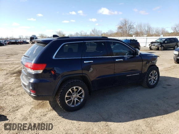 2014 Jeep Grand Cherokee Limited z VIN 1C4RJFBG9EC554421, wystawiony jako Copart lot #53750655 z przebiegiem 211 436 mil mil oraz Szkoda całkowita • Salvage title. Historia ofert i sprzedaży dostępna na DreamBid. Obrazek 3.