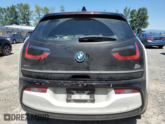 2019 BMW i3 with VIN WBY8P4C53K7D19935, listed as a Copart auction lot 64328905 with 44,142 mi miles and Salvage title. Bid and sale history available at DreamBid. Image 6.