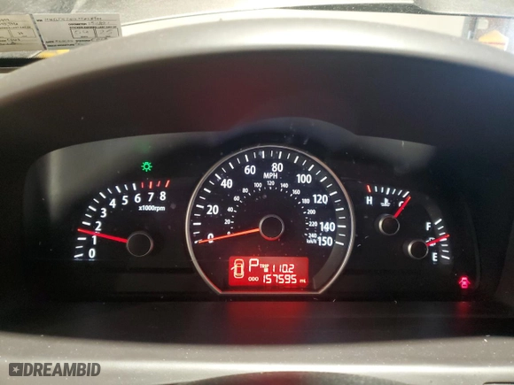 2009 Kia Borrego EX with VIN KNDJH741X95026999, listed as a Copart auction lot 42120375 with 157,595 mi miles and Salvage Title. Bid and sale history available at carsss.com. Image 9.