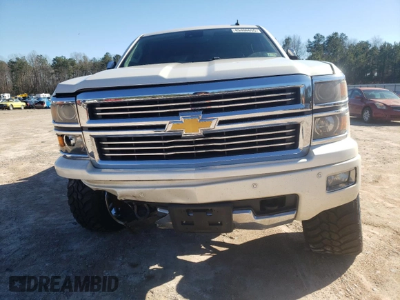 2014 Chevrolet Silverado 1500 High Country with VIN 3GCUKTEC2EG534944, listed as a Copart auction lot 45406655 with 192,642 mi miles and Salvage Title. Bid and sale history available at DreamBid. Image 5.