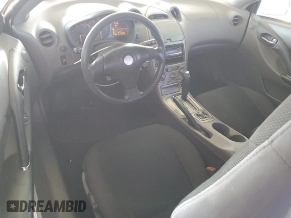 2001 Toyota Celica GT z VIN JTDDR32TX10093188, wystawiony jako Copart lot #56589435 z przebiegiem 134 624 mil mil oraz Szkoda całkowita • Salvage title. Historia ofert i sprzedaży dostępna na DreamBid. Obrazek 8.