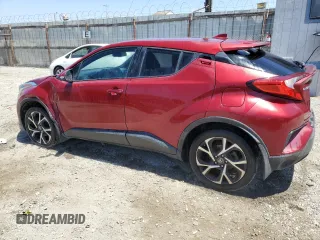 2018 Toyota C-HR XLE with VIN NMTKHMBX7JR011965, listed as a Copart auction lot 56213215 with 147,243 mi miles and Salvage Title. Bid and sale history available at DreamBid. Image 2.