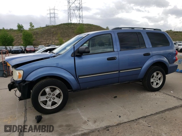 2007 Dodge Durango SLT with VIN 1D8HB48P07F536428, listed as a Copart auction lot 56940085 with 139,375 mi miles and Salvage title. Bid and sale history available at DreamBid. Image 1.