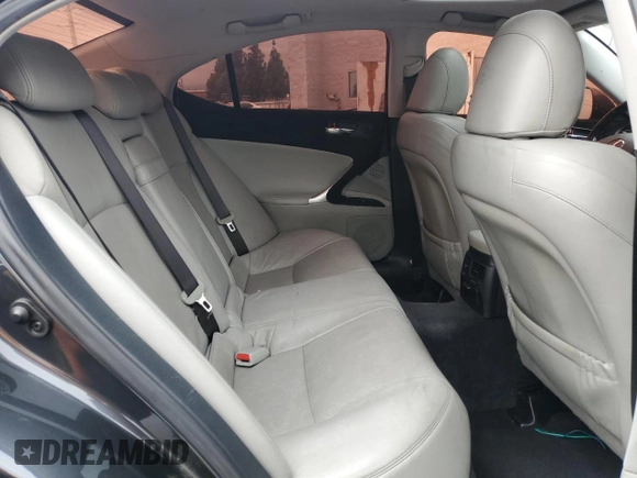 2008 Lexus IS 350 with VIN JTHBE262882013902, listed as a Copart auction lot 55874805 with 118,630 mi miles and Salvage title. Bid and sale history available at DreamBid. Image 10.