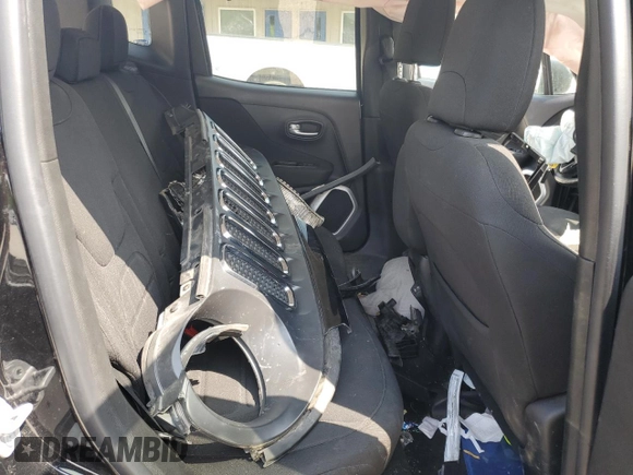 2018 Jeep Renegade Latitude with VIN ZACCJBBBXJPH52403, listed as a Copart auction lot 59636375 with 68,860 mi miles and Salvage title. Bid and sale history available at DreamBid. Image 11.