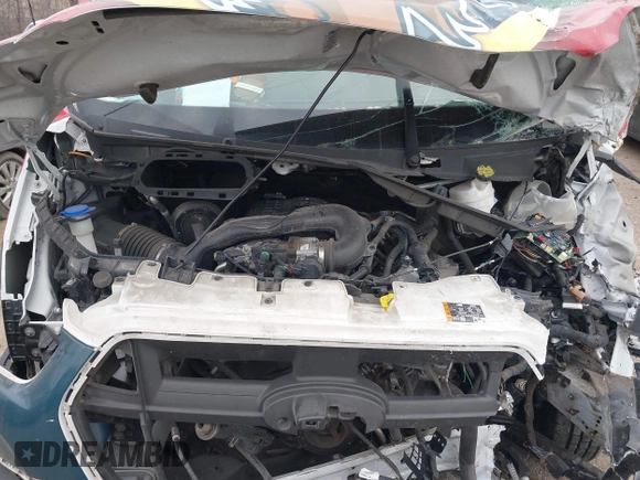 2021 Ford Transit Cargo with VIN 1FTBR1C82MKA29547, listed as a IAAI auction lot 41690266 with 90,380 mi miles and . Bid and sale history available at DreamBid. Image 10.