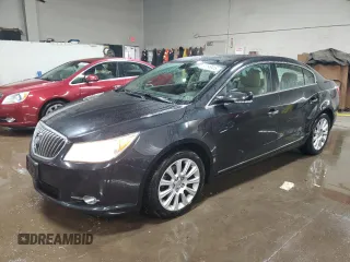 2013 Buick LaCrosse Premium 1 with VIN 1G4GF5E35DF303576, listed as a Copart auction lot 52199915 with 214,540 mi miles and Salvage Title. Bid and sale history available at carsss.com. Image 1.