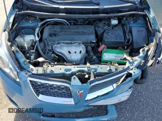 2009 Pontiac Vibe with VIN 5Y2SM67099Z444332, listed as a Copart auction lot 72254534 with 134,693 mi miles and Salvage Title. Bid and sale history available at carsss.com. Image 12.