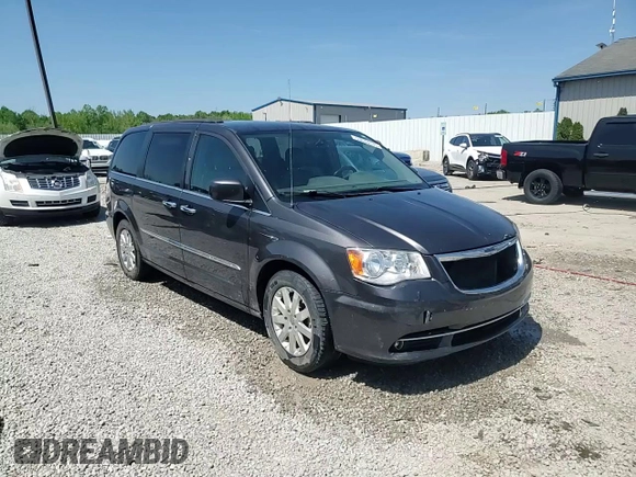 2015 Chrysler Town & Country Touring with VIN 2C4RC1BG1FR664952, listed as a Copart auction lot 53633175 with 161,020 mi miles and Salvage Title. Bid and sale history available at DreamBid. Image 14.