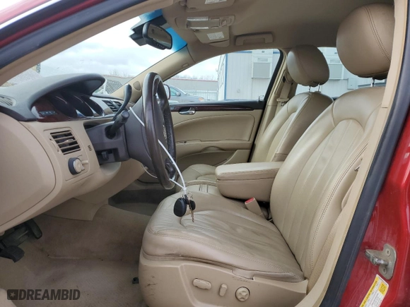 2010 Buick Lucerne CXL Premium with VIN 1G4HJ5EM2AU122888, listed as a Copart auction lot 83638114 with 152,261 mi miles and Salvage Title. Bid and sale history available at carsss.com. Image 7.