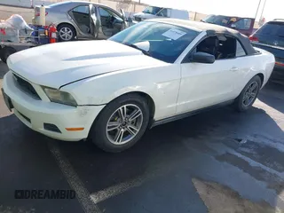 2012 Ford Mustang V6 with VIN 1ZVBP8EMXC5222287, listed as a IAAI auction lot 41478409 with 194,224 mi miles and . Bid and sale history available at carsss.com. Image 6.