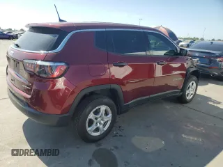2022 Jeep Compass Sport z VIN 3C4NJDAB7NT213998, wystawiony jako Copart lot #61792785 z przebiegiem 63 690 mil mil oraz Szkoda całkowita • Salvage title. Historia ofert i sprzedaży dostępna na DreamBid. Obrazek 3.