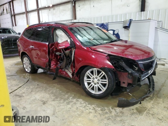 2013 Chevrolet Traverse LT with VIN 1GNKVGKD1DJ152802, listed as a Copart auction lot 47931035 with Not Provided miles and Non Repairable. Bid and sale history available at DreamBid. Image 4.