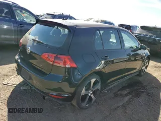 2016 Volkswagen Golf GTI SE with VIN 3VW4T7AU3GM001263, listed as a Copart auction lot 48008664 with 75,552 mi miles. Bid and sale history available at carsss.com. Image 3.