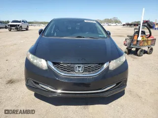 2015 Honda Civic Sedan LX with VIN 19XFB2F54FE294229, listed as a Copart auction lot 49464555 with 77,191 mi miles and Salvage Title. Bid and sale history available at carsss.com. Image 5.