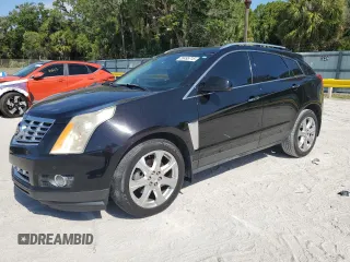 2014 Cadillac SRX Performance Collection with VIN 3GYFNCE38ES579877, listed as a Copart auction lot 55495715 with 187,418 mi miles and Clean Title. Bid and sale history available at carsss.com. Image 1.