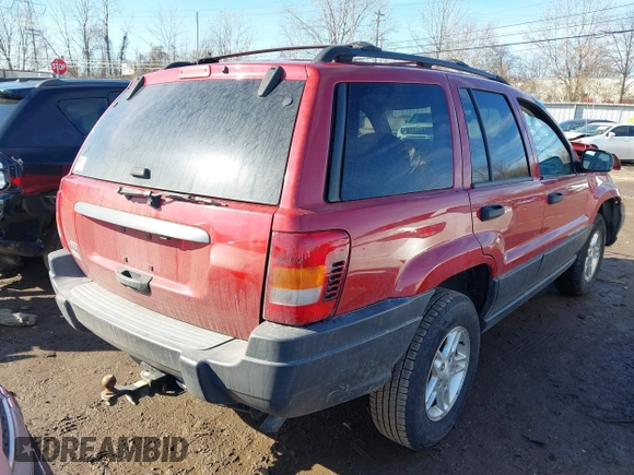 2003 Jeep Grand Cherokee Laredo with VIN 1J4GX48S13C594893, listed as a IAAI auction lot 41688597 with 179,680 mi miles. Bid and sale history available at carsss.com. Image 4.